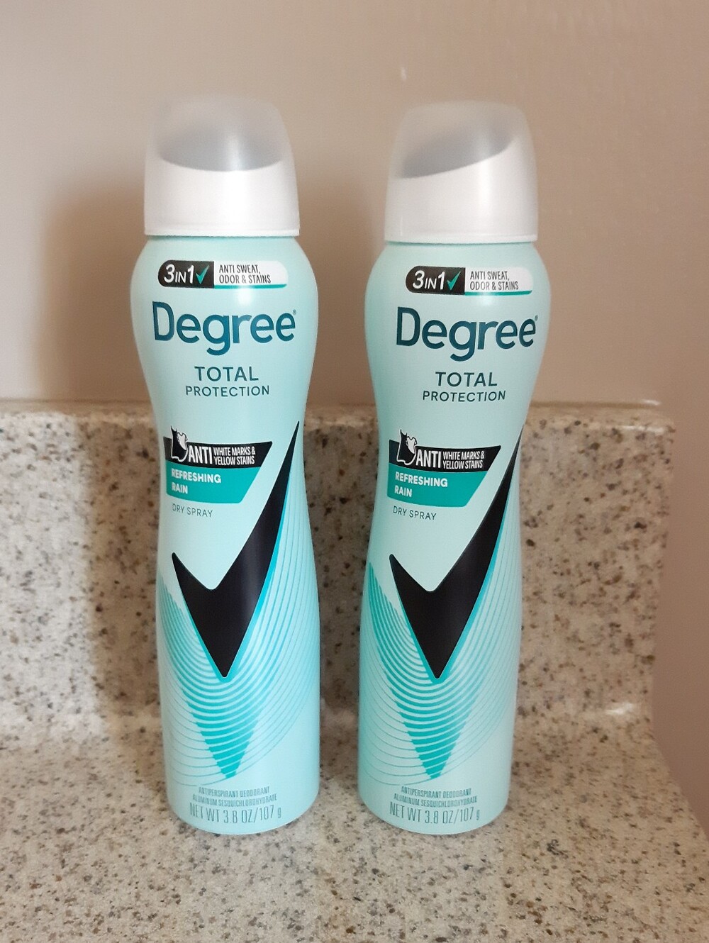 Degree Total Protection Dry Spray Deodorant Bundle